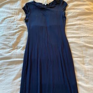 Fitted mid length dress